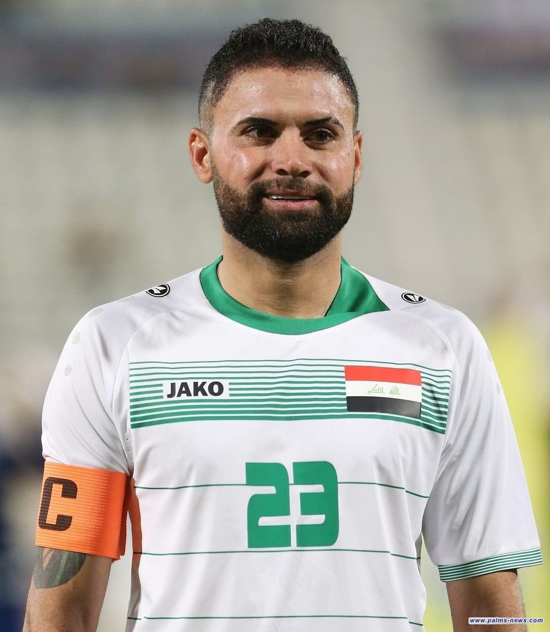 لاعب المنتخب الوطني العراقي وليد سالم يعلن اعتزاله كرة القدم