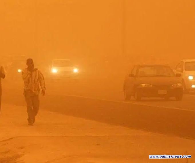 اختناق أكثر من 300 شخص جراء "العاصفة الترابية" في البصرة