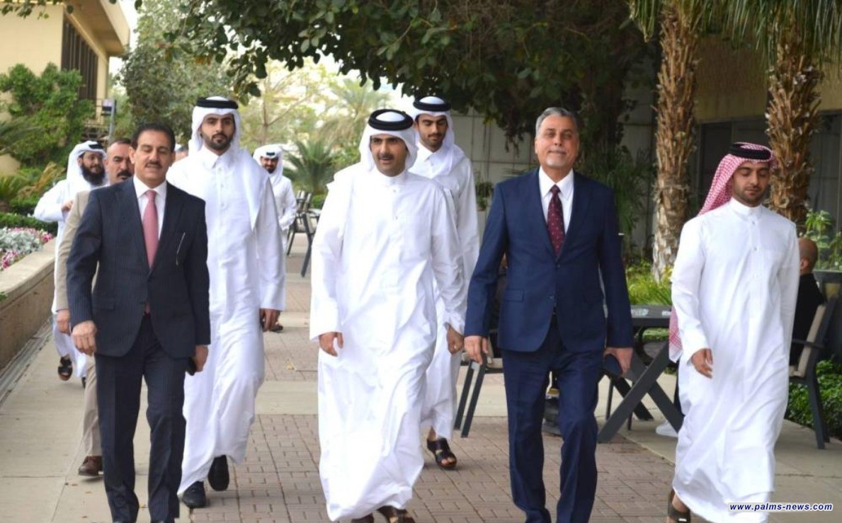 وزير الثقافة القطري يصل الى بغداد