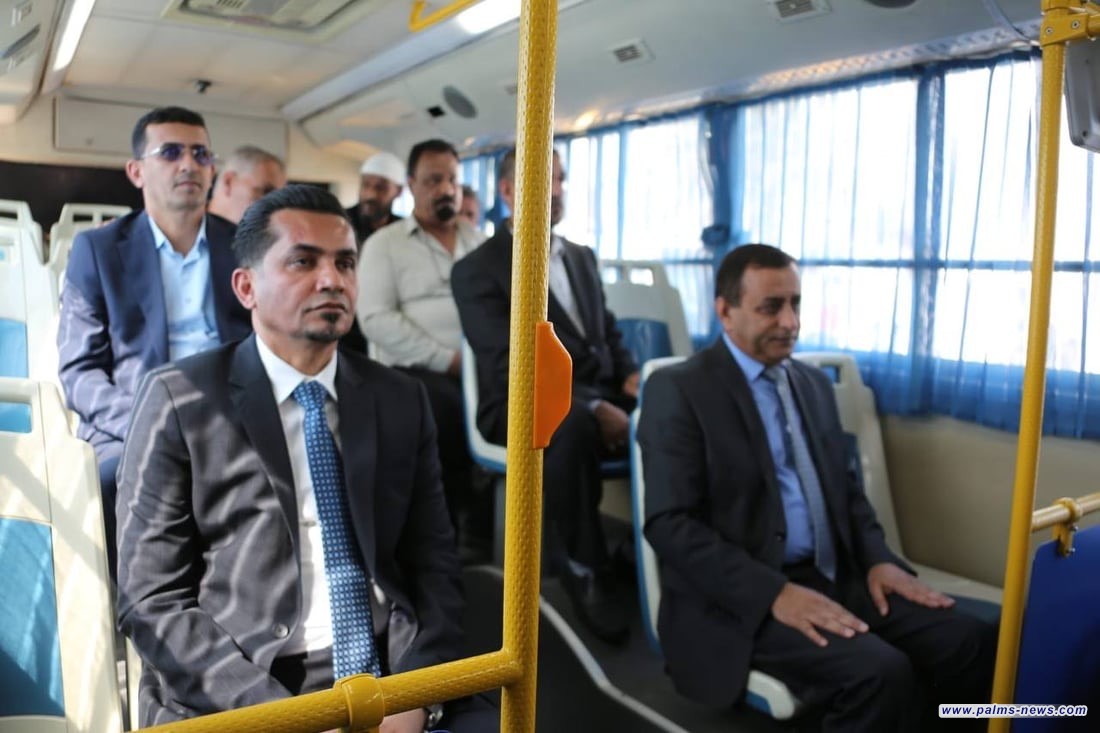 النقل تفتتح خط نقل جماعي يبدأ من ساحة الطيران وينتهي في ساحة 55 بمدينة الصدر