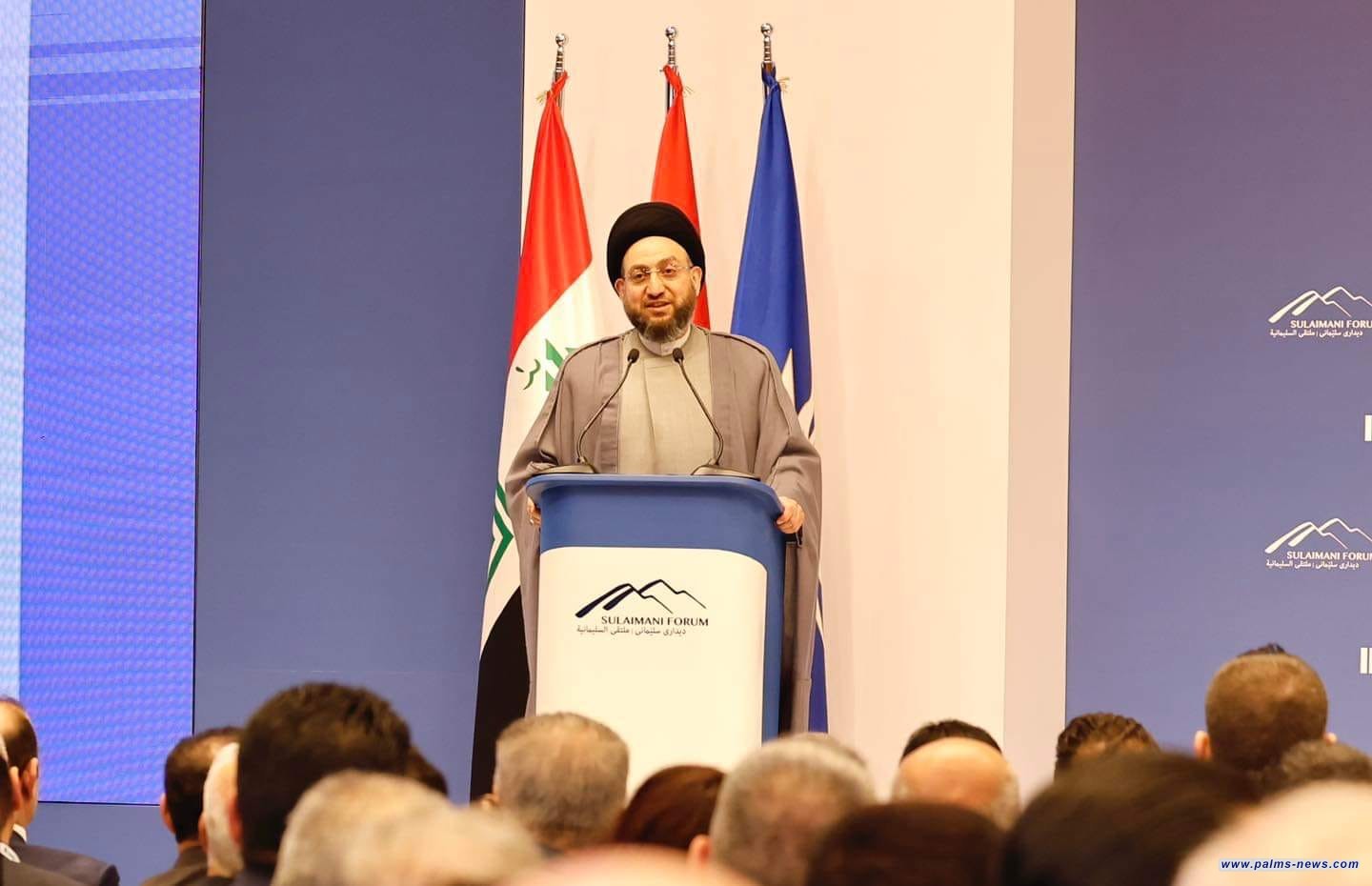 الحكيم : أدعو شعوب وحكومات العالم لإنقاذ الشعب الفلسطيني من آلة الحرب الإسرائيلية