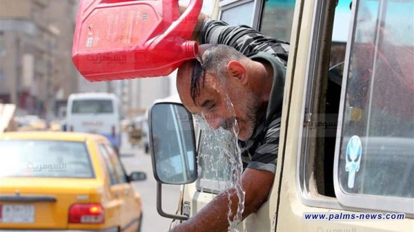 الحرارة في العراق مؤشر “إنذار” للعالم