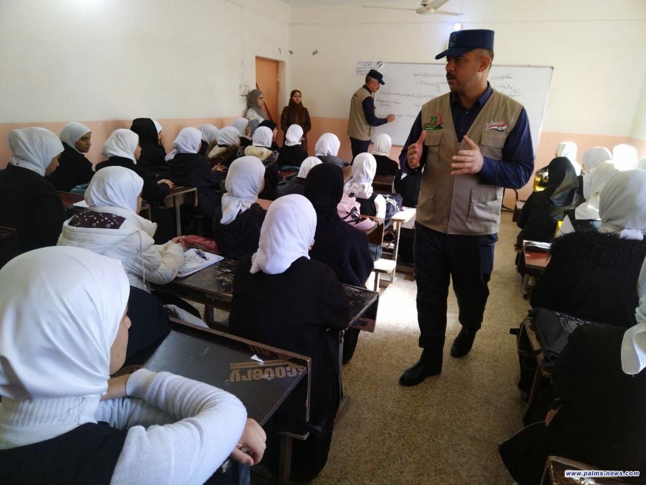 الشرطة المجتمعية تزور المدارس في بغداد والمحافظات