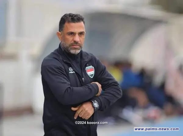 حسان تركي بديلاً مؤقتاً لعماد محمد في قيادة منتخب شباب العراق ببطولة غرب آسيا