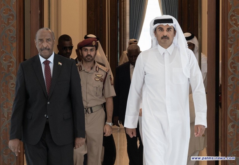 قائد الجيش السوداني يصل إلى قطر