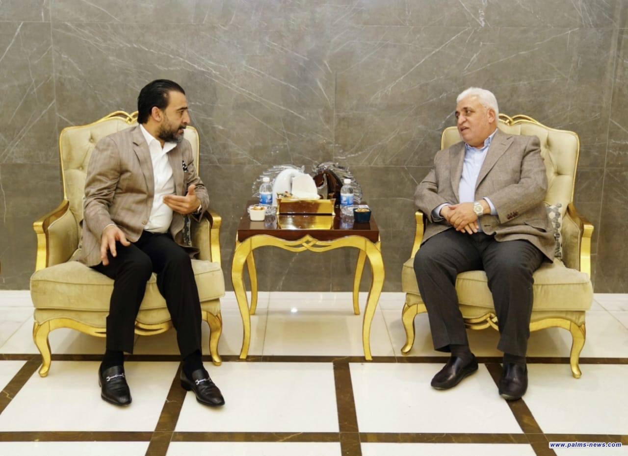 الفياض والحلبوسي يبحثان الاوضاع العامة في البلاد.