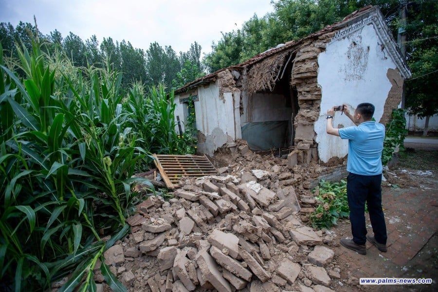 زلزال يهز الصين