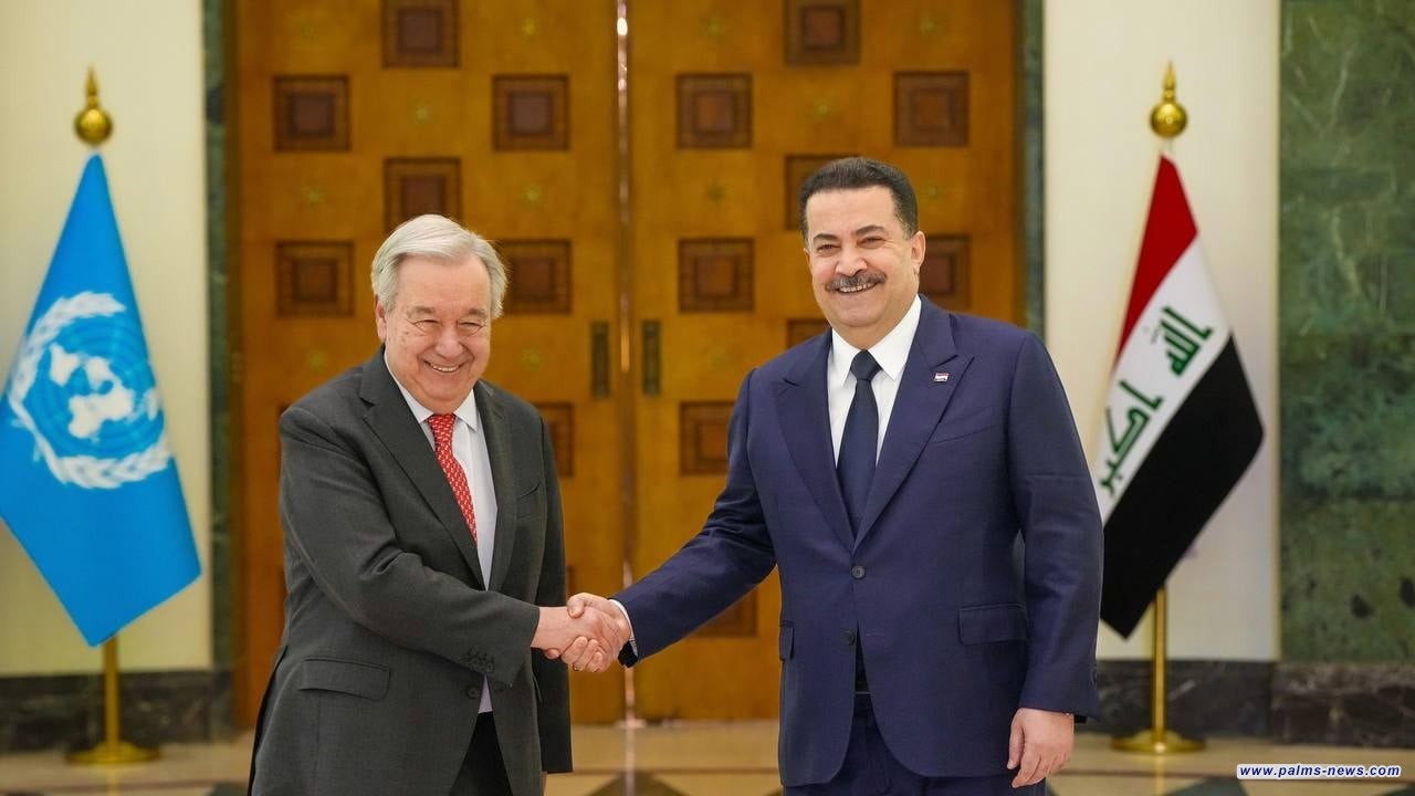 السوداني يطلق اسم "الأمم المتحدة" على أحد شوارع العاصمة بغداد