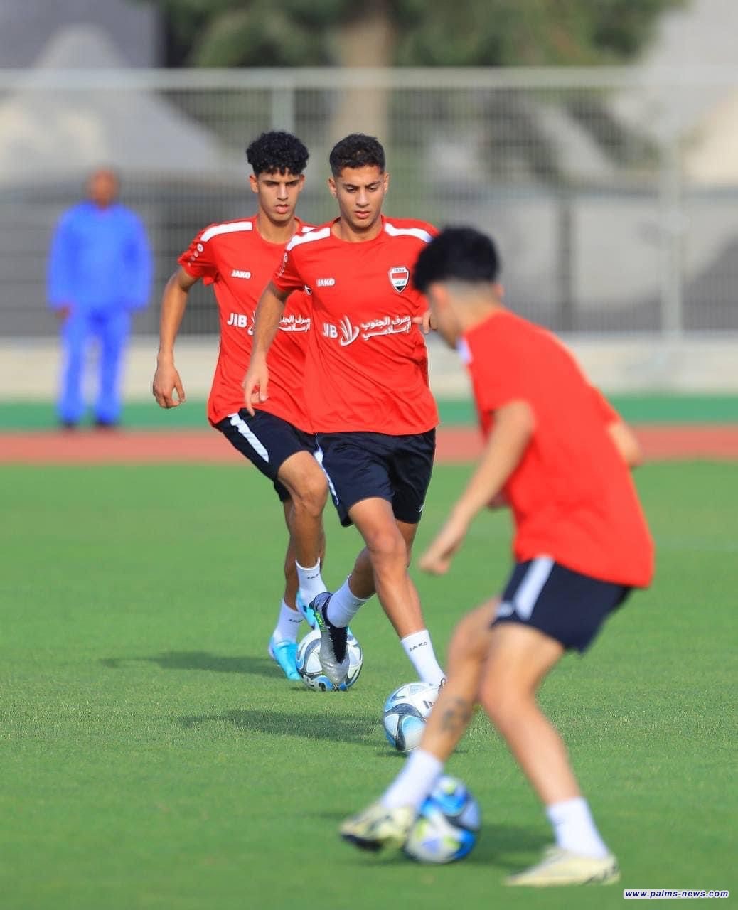 منتخب شباب العراق يفتتح مشواره ببطولة الديار العربية بمواجهة الأردن اليوم