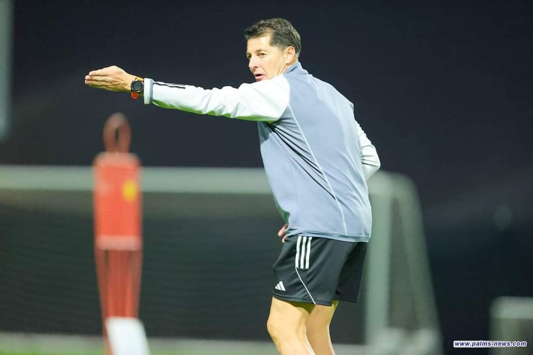 المنتخب العراقي الأول يجري مرانه الأخير قبل التوجه للدوحة