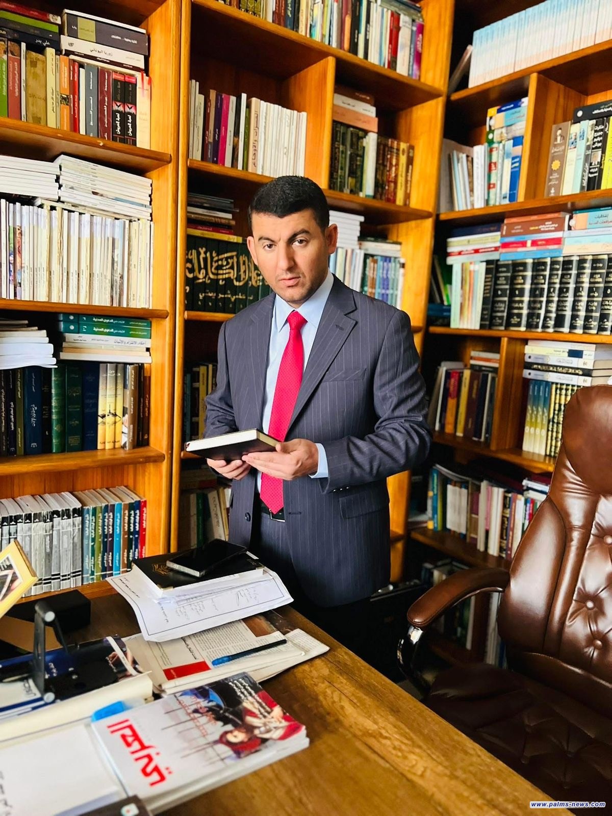 المحامي والكاتب وليد عبد الحسين آل جبر رئيسا للجنة الثقافية في نقابة المحامين