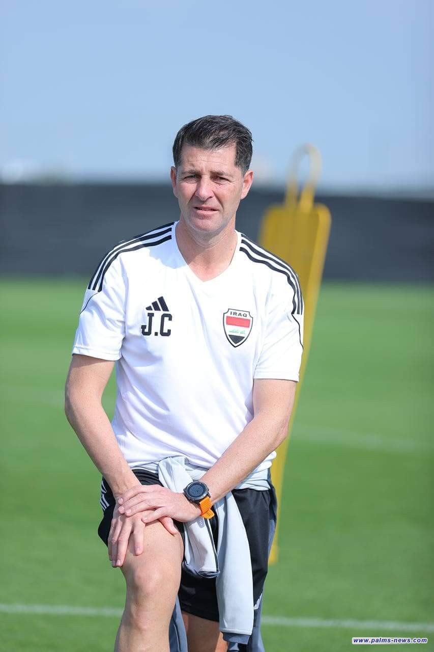 كاساس : أرفض بيع الوهم للجماهير العراقية قبل انطلاق بطولة آسيا