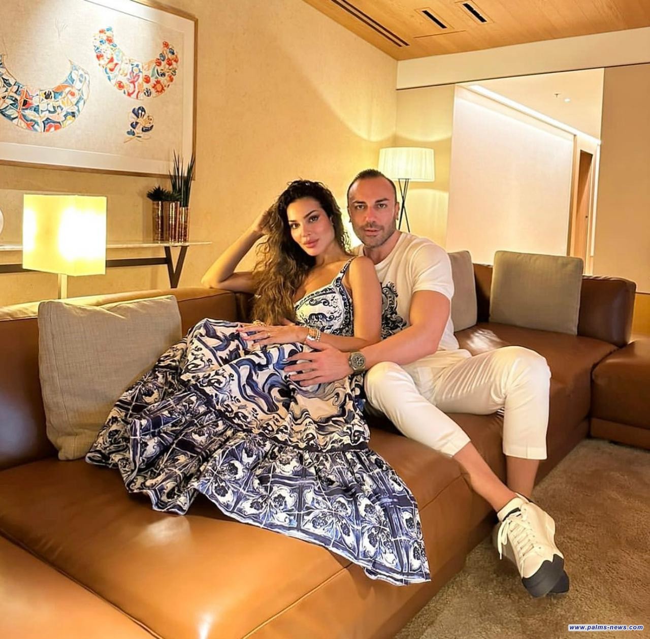 خطيب نادين نسيب نجيم يغازلها على طريقة قصي خولي