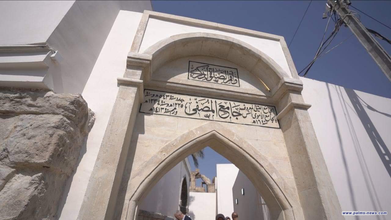 إعادة افتتاح جامع المصفي الأقدم في الموصل بعد ترميمه
