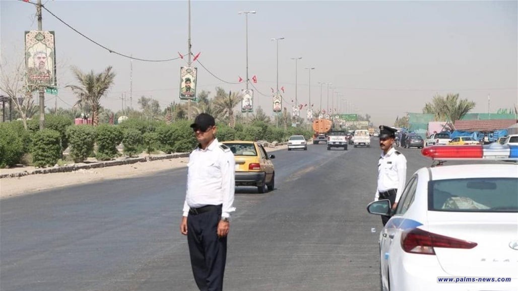 قرار من المرور بشان الطرق السريعة في كربلاء