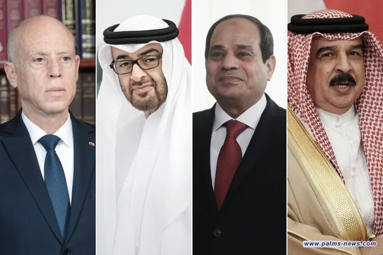 أربعة زعماء عرب في الصين بدعوة من رئيسها