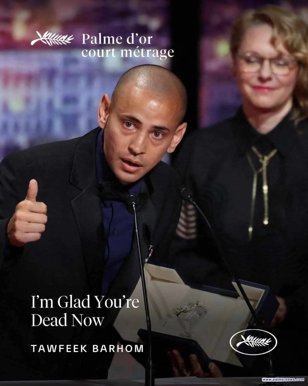 فيلم فلسطيني يقطف سعفة "كان" الذهبية