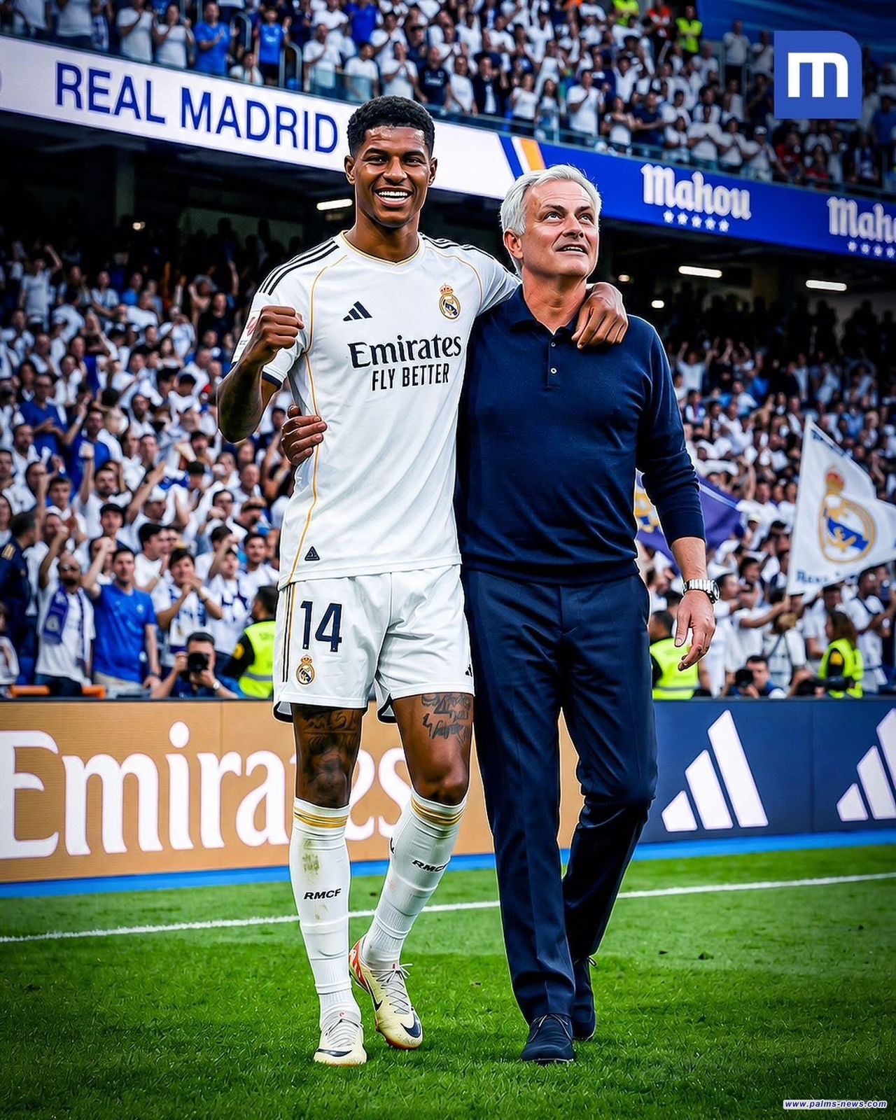 مورينيو يستهدف ضم راشفورد إلى ريال مدريد