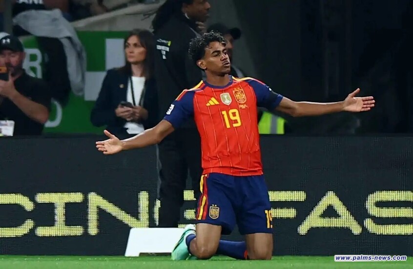 لامين جمال يحقق رقما قياسيا مع منتخب إسبانيا