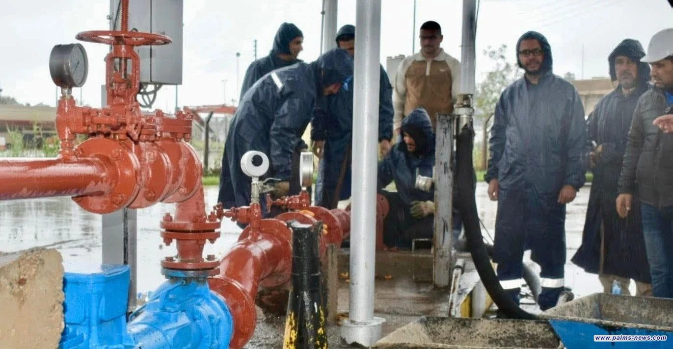 المباشرة بنصب منظومة متكاملة لتفريغ النفط الخام في كركوك