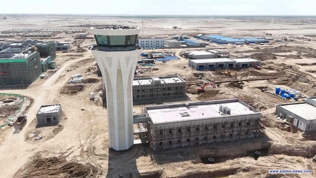 استمرار الأعمال في مطار الناصرية الدولي المقرر افتتاحه خلال العام الحالي