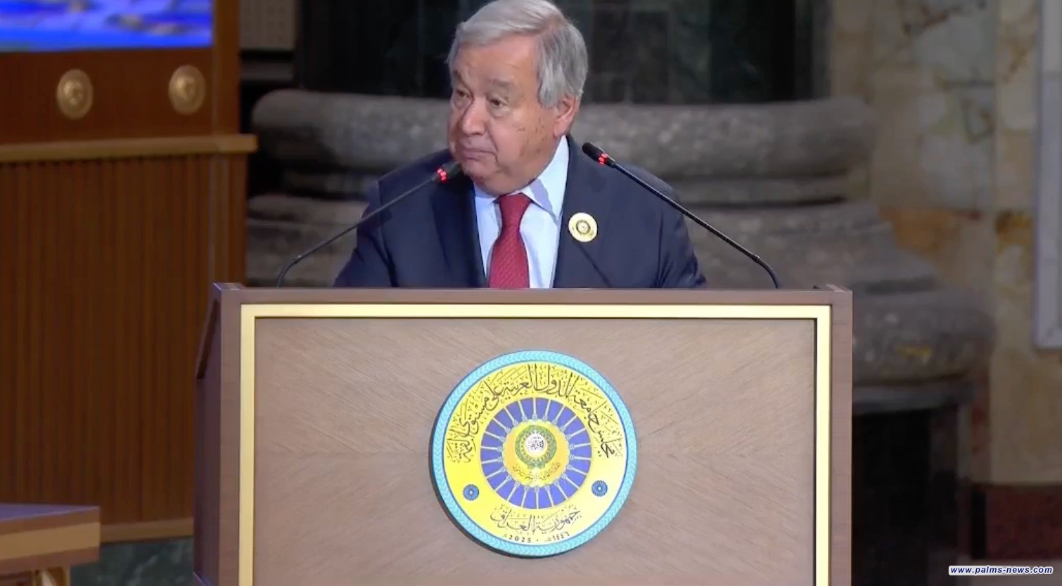 قمة بغداد.. غوتيريش: نرفض أي تهجير قسري من غزة وندعم العملية السياسية في سوريا