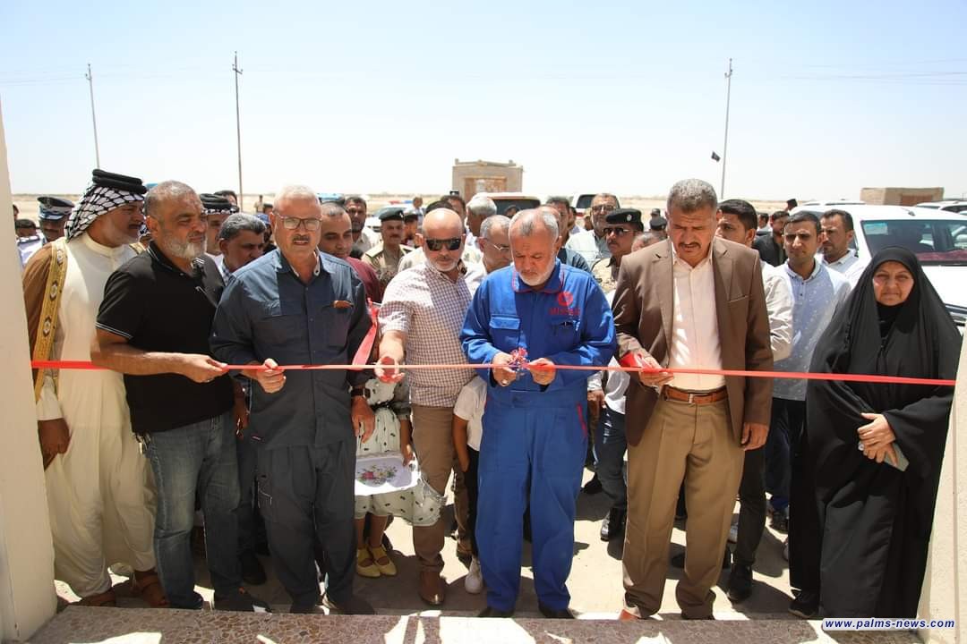 ميسان .. افتتاح مبنى  شعبة زراعة ناحية بني هاشم  بمساحة (1200) م2