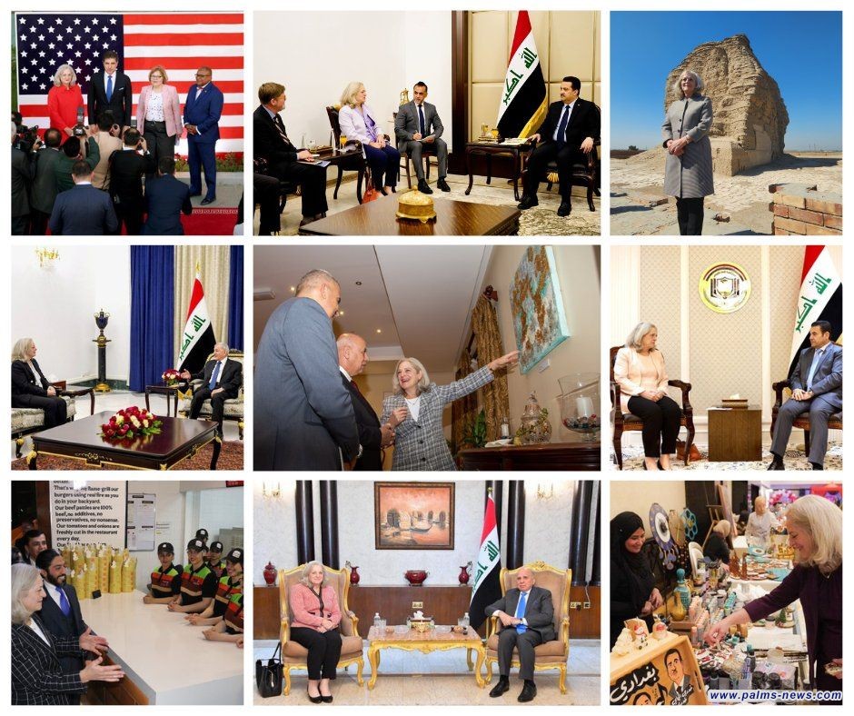 رومانوسكي تحتفي بذكرى مرور عام على عملها سفيرةً للولايات المتحدة بالعراق