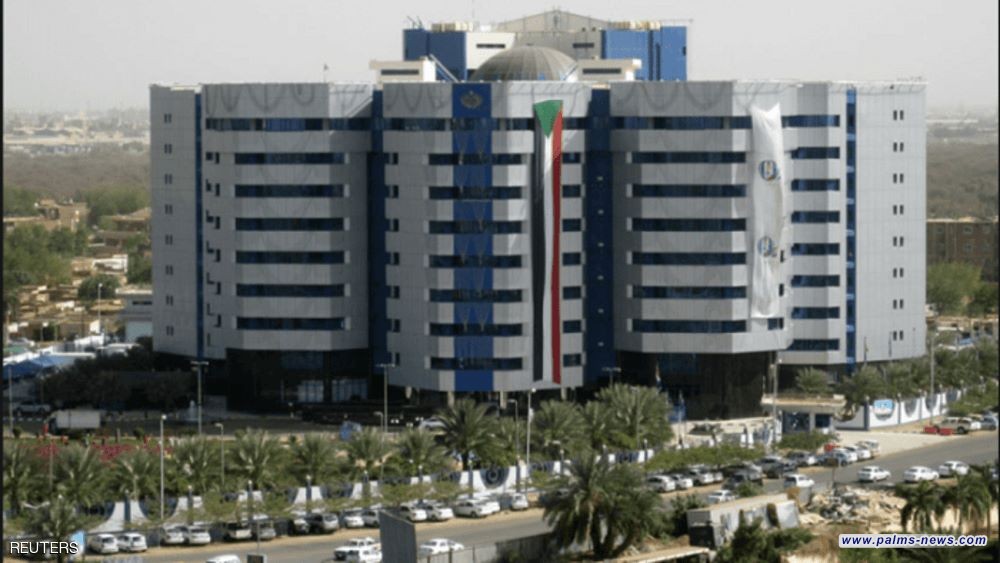 اشتعال النيران في بنك السودان المركزي