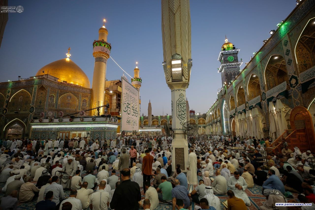 أكثر من 3 ملايين زائر توافدوا إلى مرقد الإمام علي (ع) في عيد الغدير