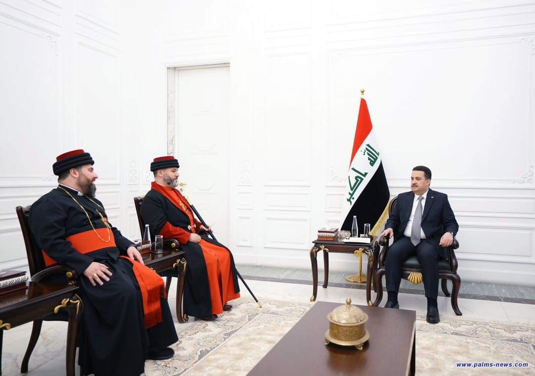 السوداني لبطريرك الكنيسة الشرقية:   المسيحيون مكون أساس للبلد