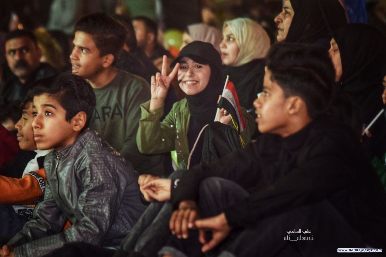 ملعب جذع النخلة يزف أسود الرافدين لنصف نهائي بطولة خليجي 25 بعد الفوز بخماسية نظيفة