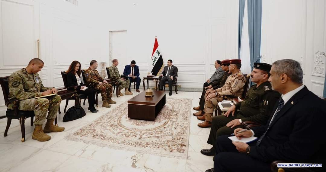 السوداني يستقبل قائد القوات المشتركة لحلف الأطلسي