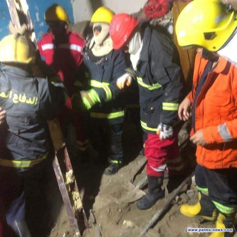 انتشال 5 جثث إثر انهيار منزل في الديوانية