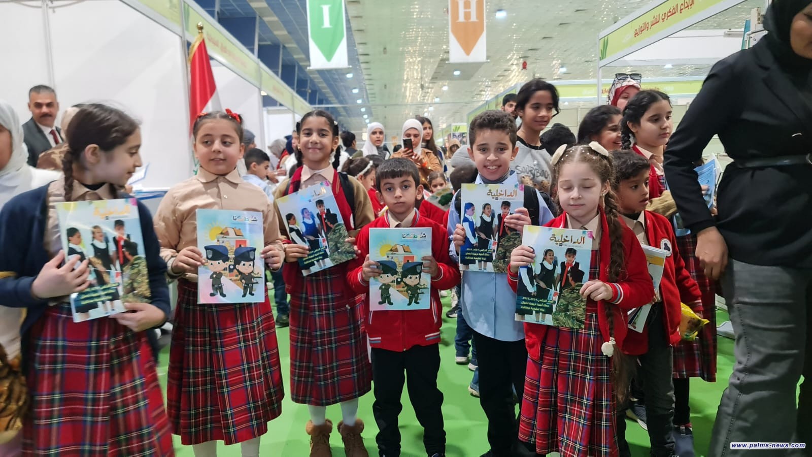 وزارة الداخلية العراقية تساهم في نشر الجرائد والمجلات