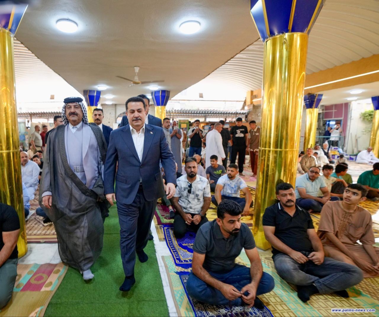 السوداني يشارك المواطنين بتأدية صلاة عيد الأضحى المبارك في مسجد آل الرسول ببغداد