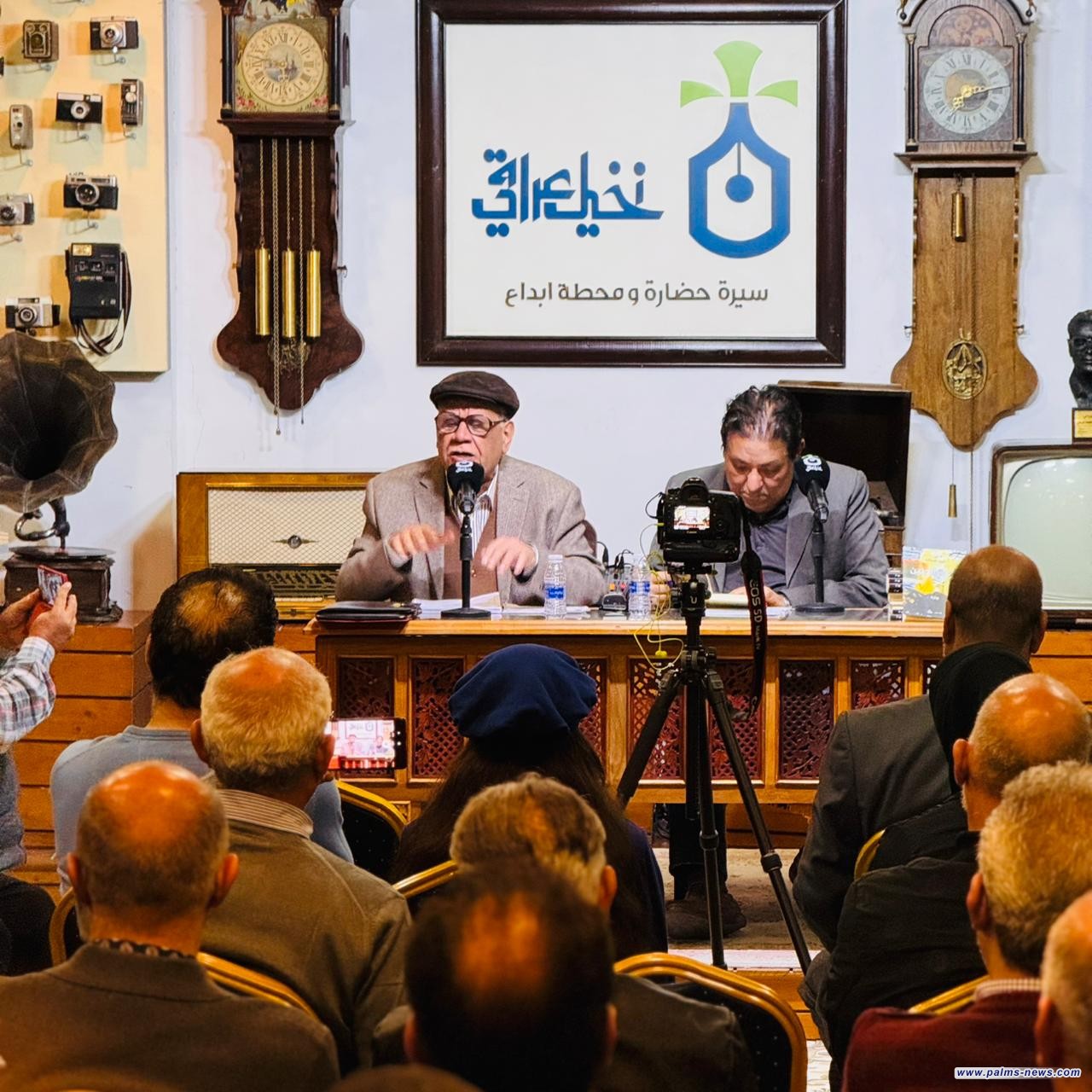 نخيل عراقي تحتفي برواية "رائحة الطين" للكاتب فريد الطائي