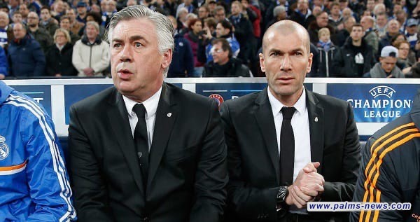 أنشيلوتي يعادل رقم زيدان في تاريخ المباريات مع ريال مدريد