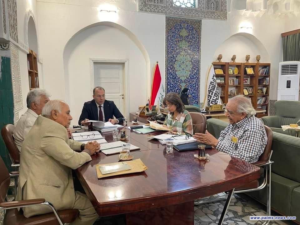 الساعدي يعلن عن الاجتماع الأول للجنة المختصة بجمع الأعمال الشعرية للبريكان