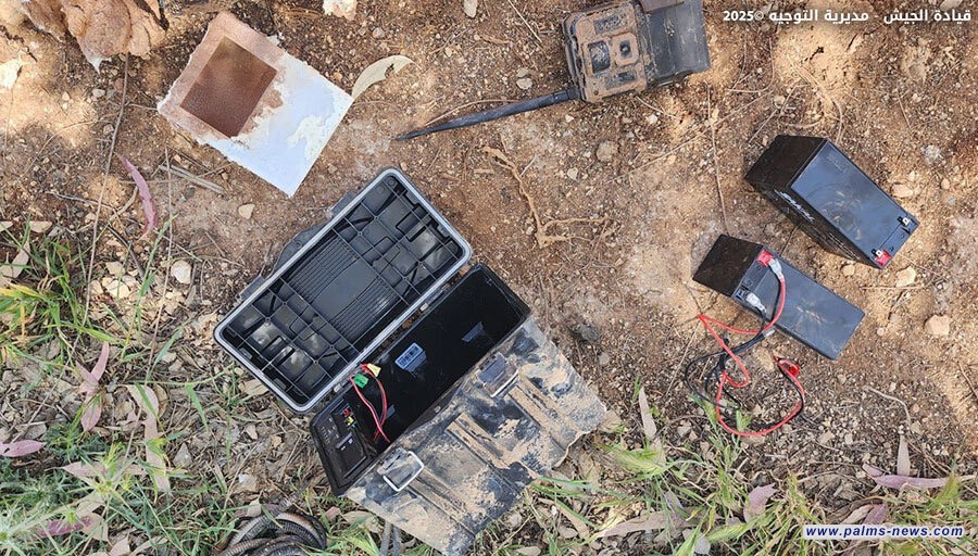الجيش اللبناني يفكك جهاز تجسس إسرائيليا مجهزا بآلة تصوير جنوب البلاد