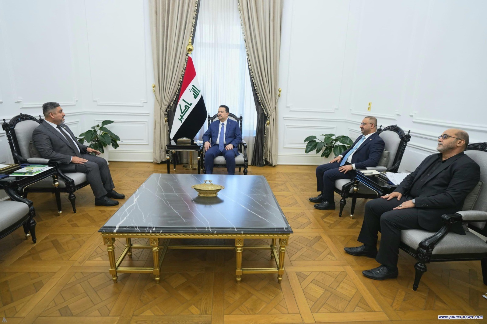 خلال استقباله نقيب المهندسين الزراعيين السوداني يؤكد اهتمام الحكومة بالقطاع الزراعي من خلال توفير جميع متطلباته