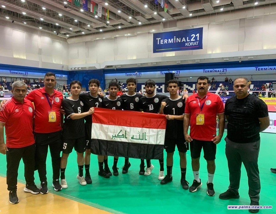 العراق يحرز وسامين ذهبي ونحاسي في بطولة العالم بتنس كرة القدم