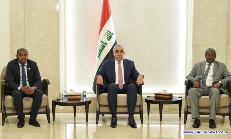 وزيرا خارجية السودان وجزر القمر يصلان بغداد
