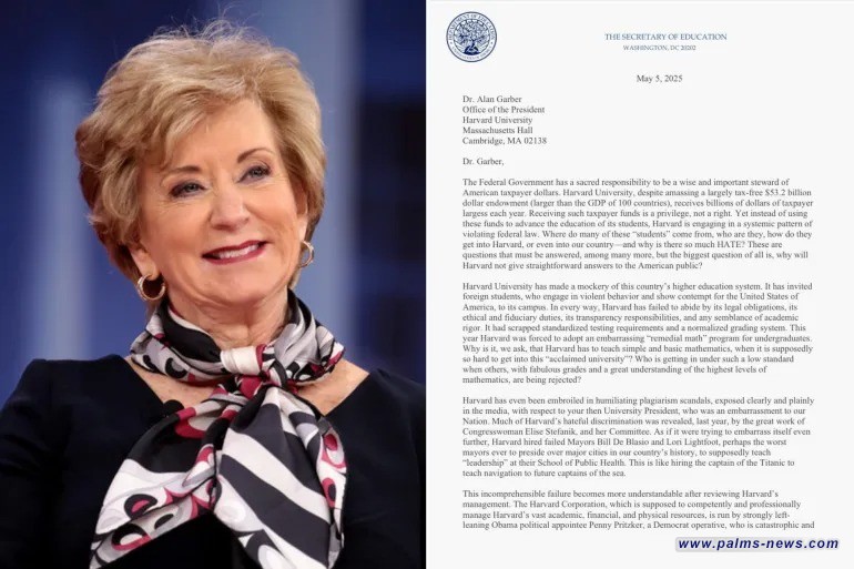 أخطاء وزيرة التعليم الأميركية في رسالتها لهارفارد تحصد ملايين المشاهدات