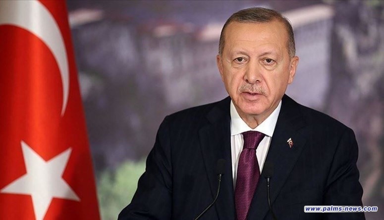 الرئيس التركي : يدعو لضبط النفس في فلسطين