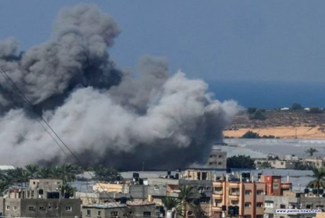 استشهاد 42 فلسطينياً في غارات صهيونية عنيفة على قطاع غزة