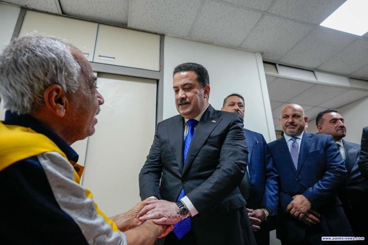 السوداني: مستشفيات العراق ومنشآته الطبية جميعها في خدمة أهلنا الفلسطينيين