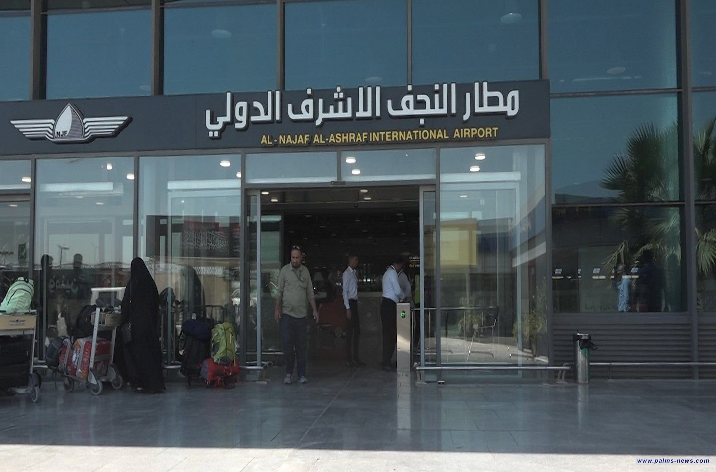 مطار النجف: استقبل أكثر من 125 ألف مسافر خلال 19 يوماً