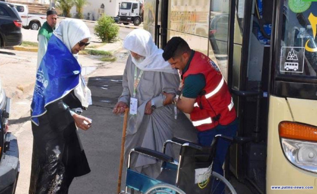 توجه أكثر من 8600 حاج عبر منفذ عرعر الى السعودية لأداء الحج