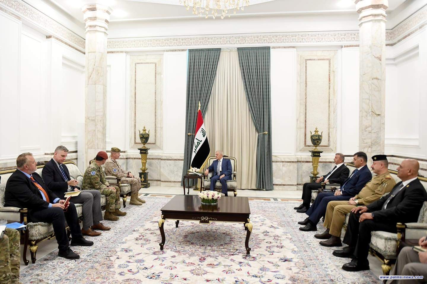 رشيد : قوات الأمن العراقية باتت تمتلك الجاهزية والقدرة على مواجهة مختلف التحديات الأمنية